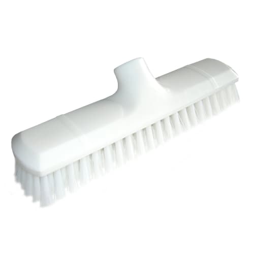 Balai lave-pont fibres dures alimentaire PLP 29cm blanc