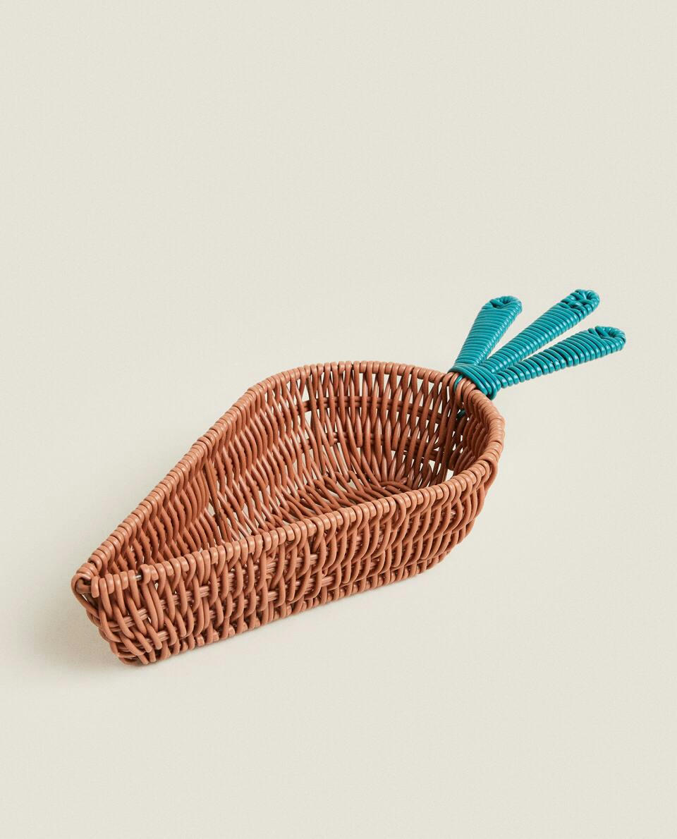 CESTA DECORATIVA DE CENOURAS