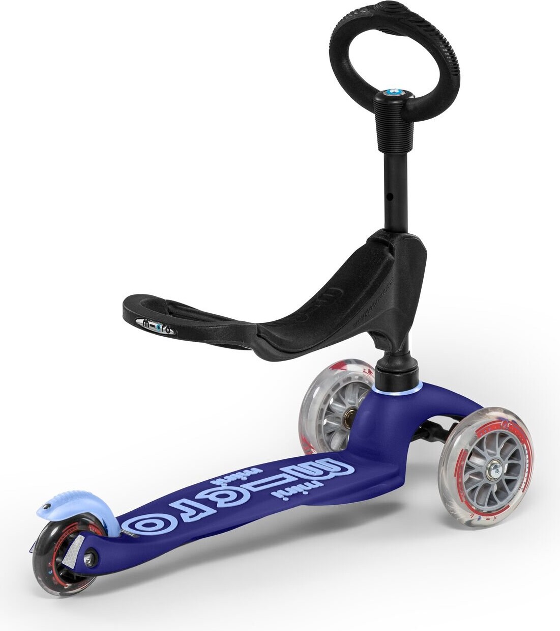 Micro - Mini 3 In 1 Deluxe Løbehjul - Blå