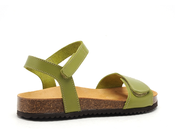 Spike nu pieds plats femme 105 vert