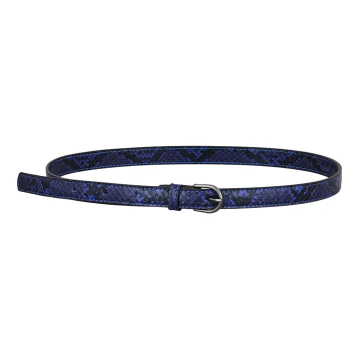 Becksöndergaard Ceinture Naga Façon Serpent | Bleu marine