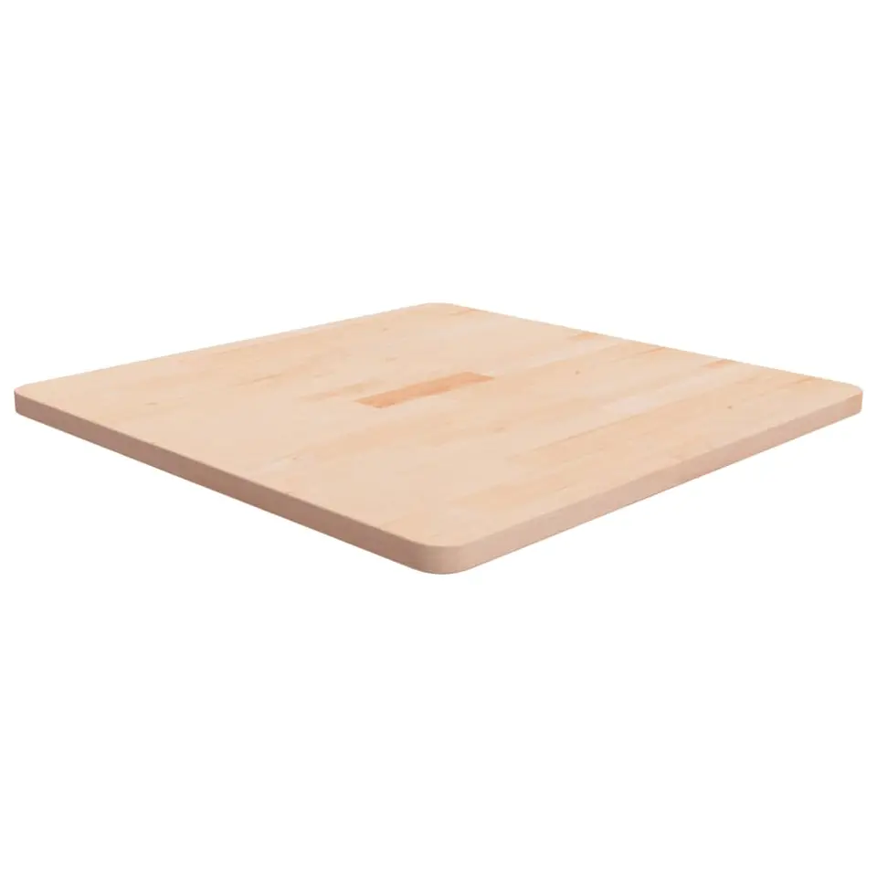vidaXL - Tafelblad - Bruin - Eikenhout - 70 x 70 x 2.5 cm