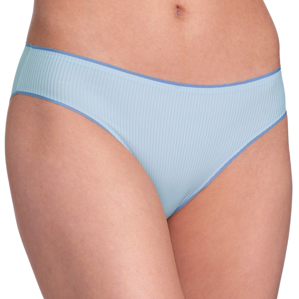 Gina Benotti Damen Seamless-Slip aus Mikrofaser hellblau