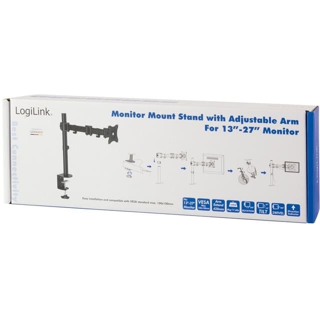 LogiLink monitorarm 13-27