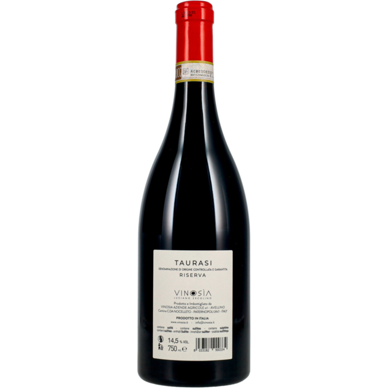 Taurasi Riserva DOCG Rajamagra Vinosia -75cl