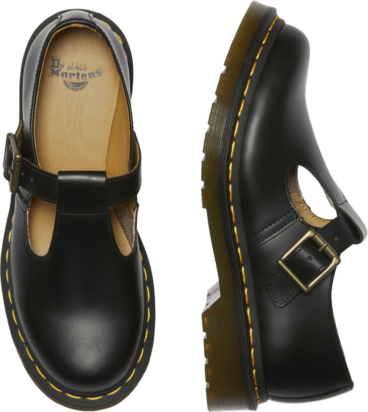 Dr. Martens 1460 Serena Black Burnished Wyoming Black