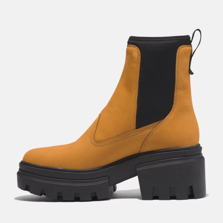 Bota Chelsea Everleigh Feminina na cor Amarela