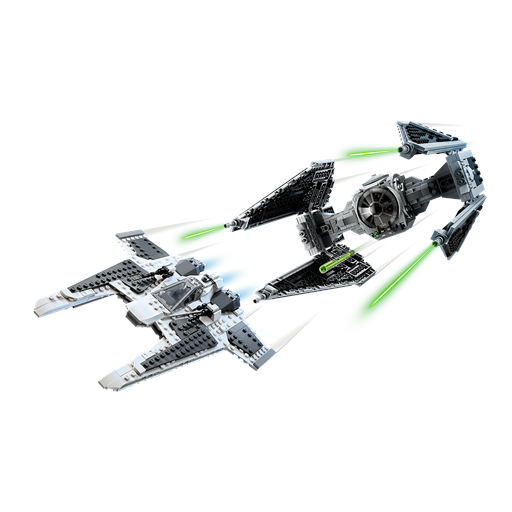 LEGO Star Wars Mandaloriansk Fang-Jager Mod TIE Interceptor - 75348