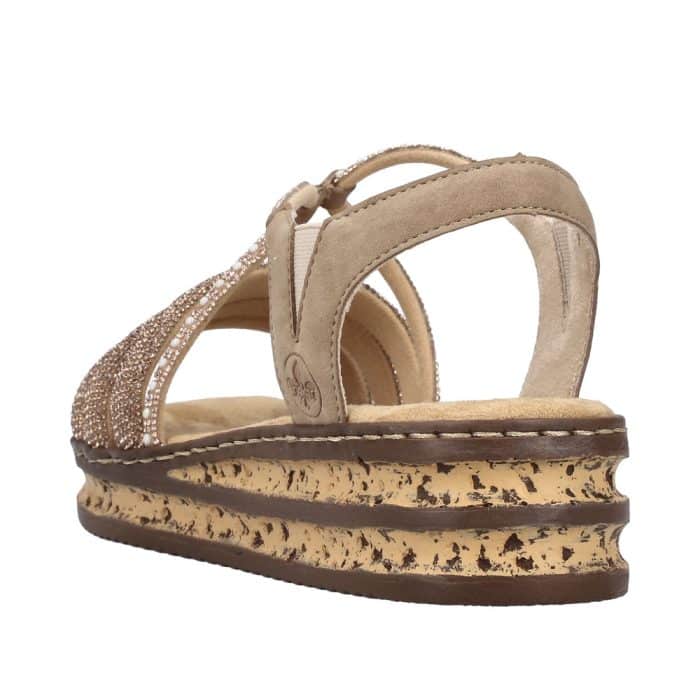Rieker Sandal Dame 62977-90