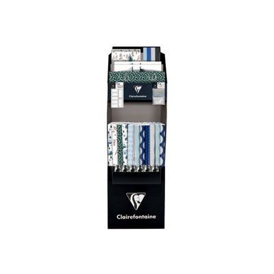 Clairefontaine - Sac cadeau - winter vert - 21,5 cm x 10,2 cm x 25,3 cm