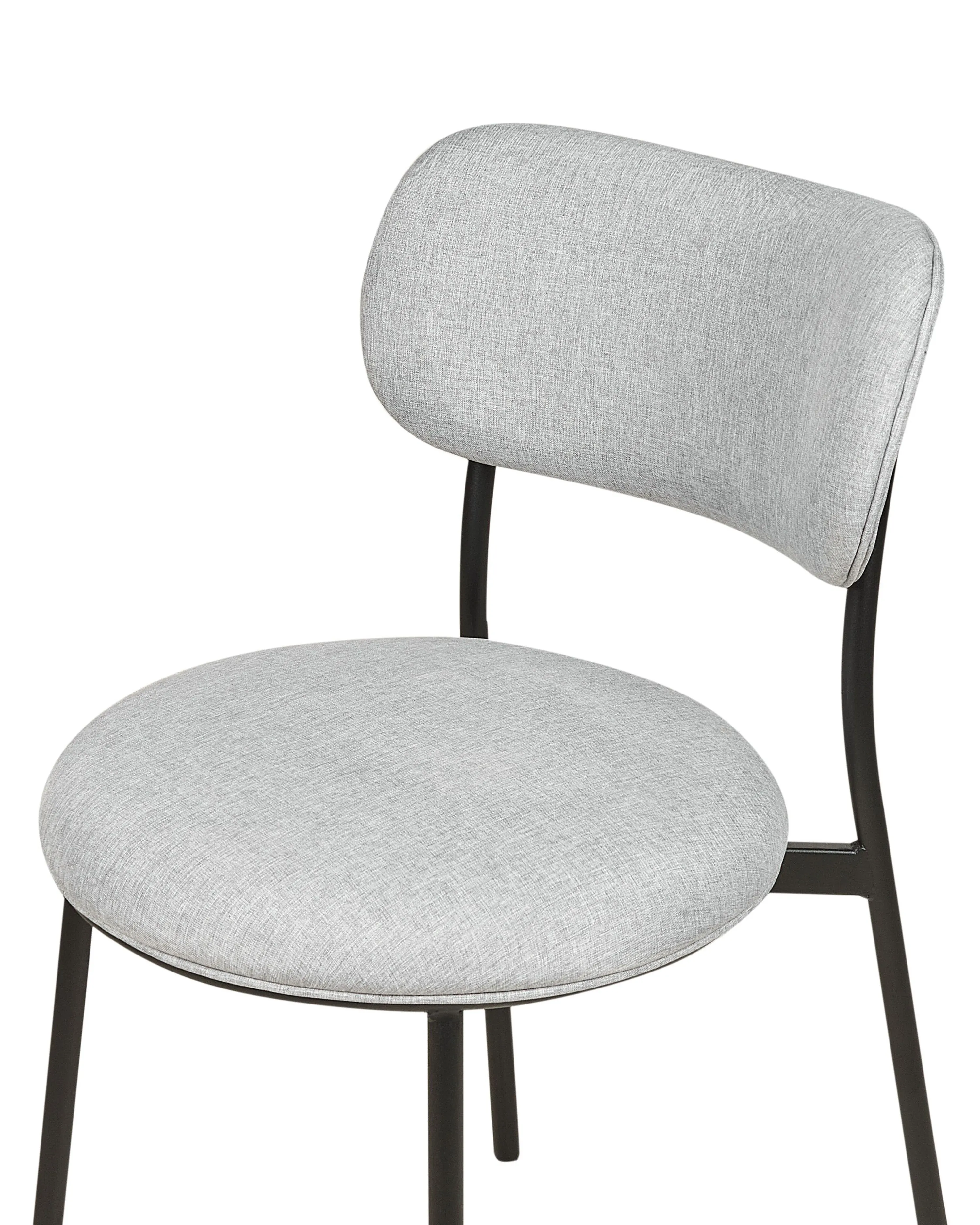 Set van 2 eetkamerstoelen CASEY Lichtgrijs