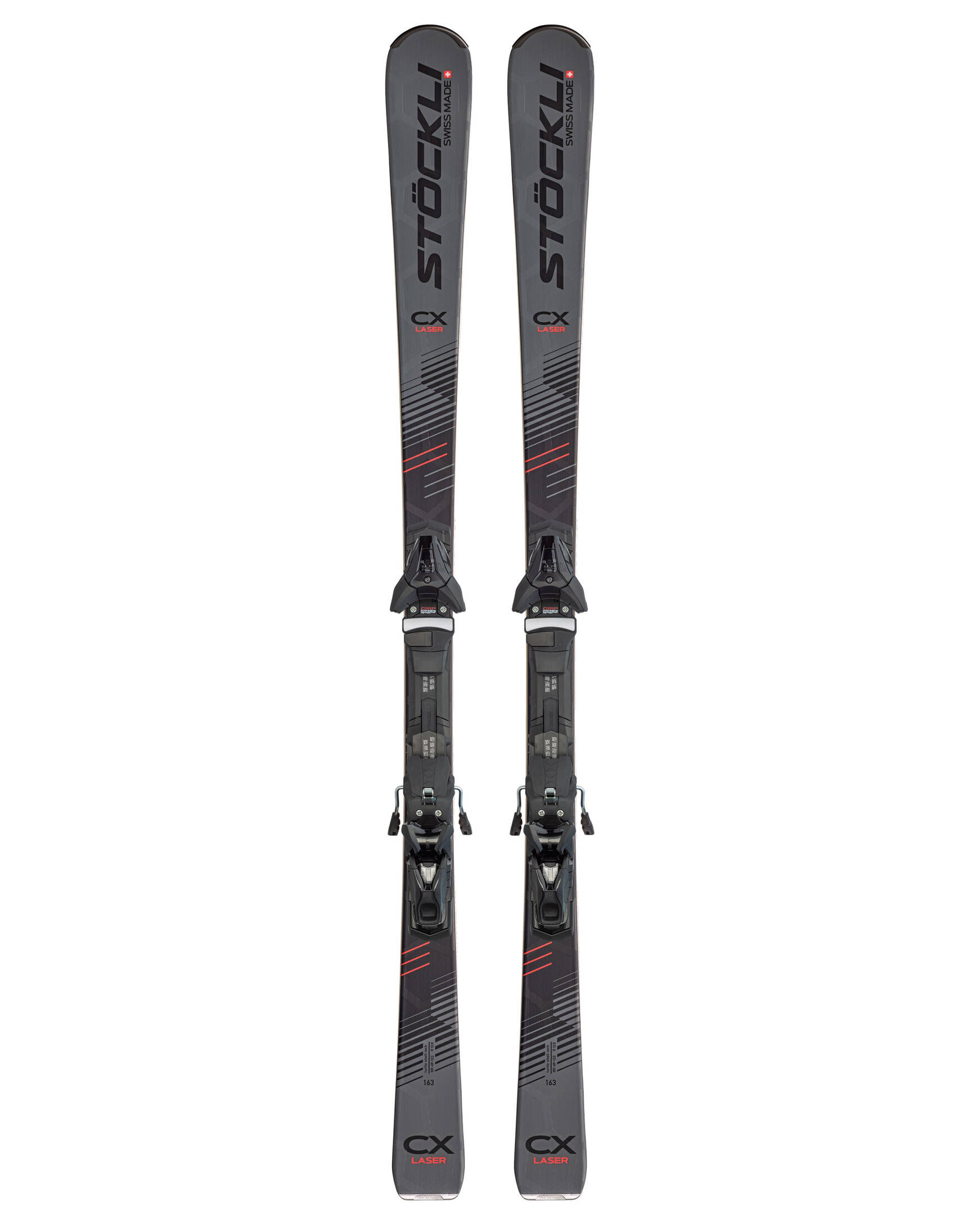 Stöckli| Skier LASER CX inkl. MC11 Bindung und D20 Platte