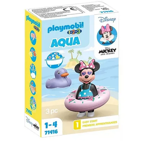 PLAYMOBIL® 71416 1.2.3 & Disney: Minnies Strandausflug
