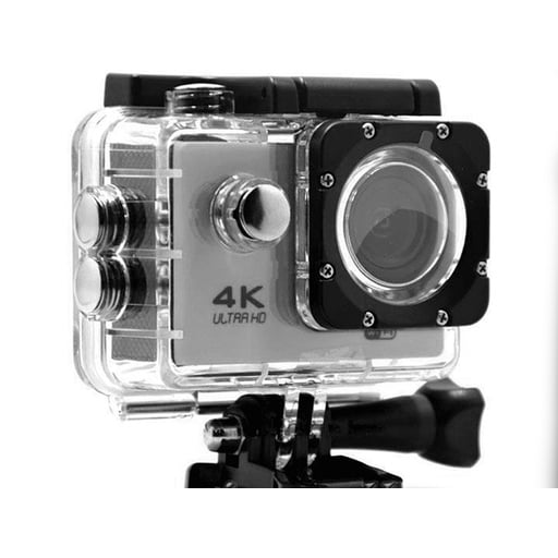 Câmera esportiva à prova d'água 4K