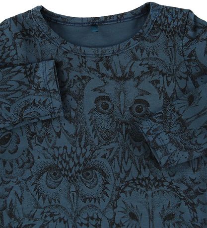 Soft Gallery Pullover - Bella - Orion Blue m. Eulen