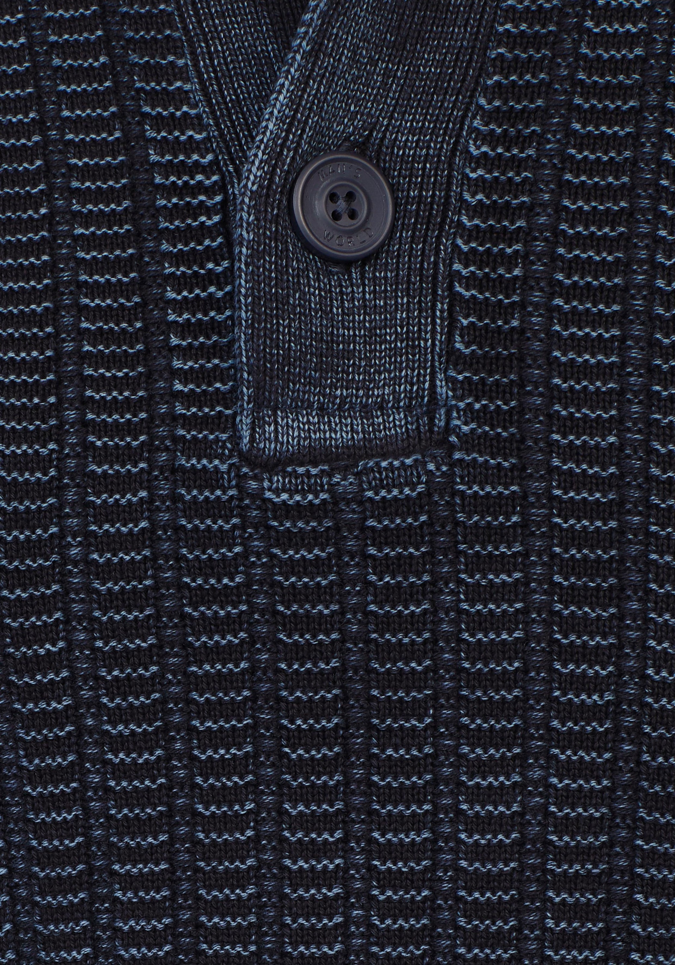 Man's World Troyer »Bis Grösse 5 XL« mit Ärmelbadge
