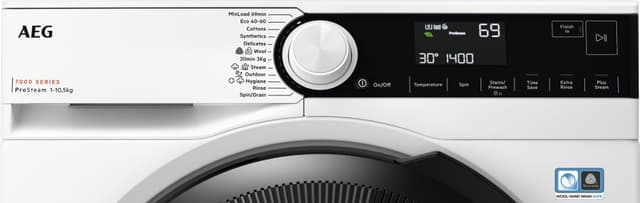 AEG 7000 Series vaskemaskine LR734EX4E (10,5 kg)