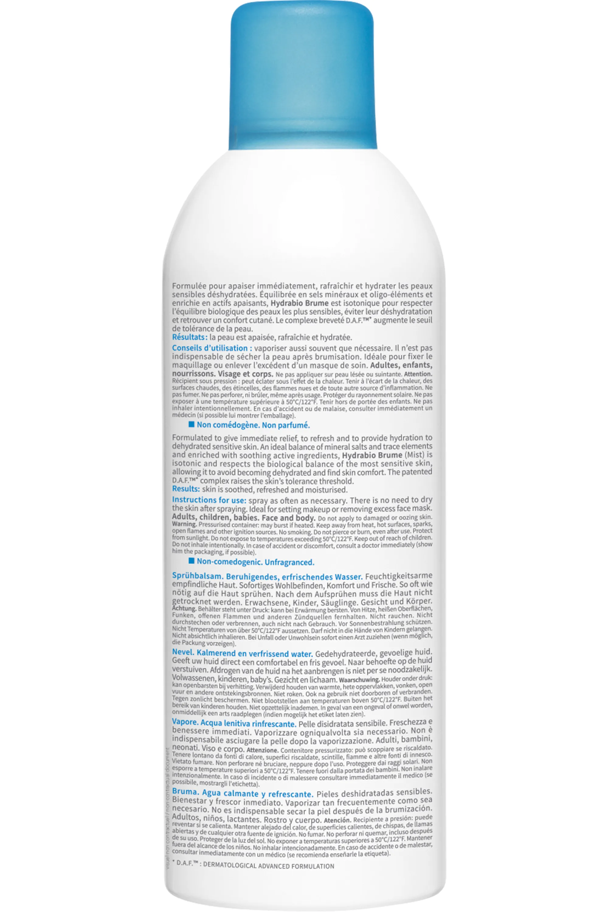 Bioderma Brume apaisante rafraîchissante Hydrabio-300 ml