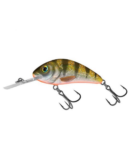 Salmo Rattlin'Hornet Flo - Swingers & hangers - 4.5 cm Yellow Holographic Perch