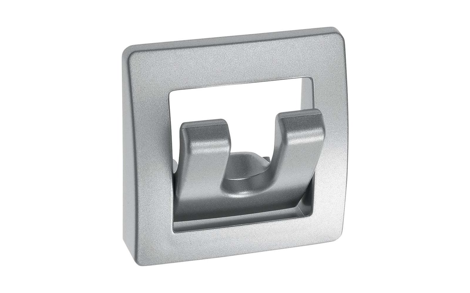 Fawo Kleiderhaken Garderobenhalter klappbar mit 2 Haken chrom