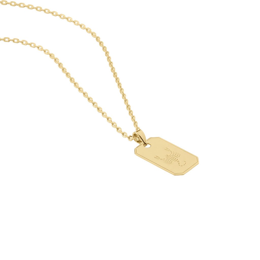 Collier Plaqué Or Quintien