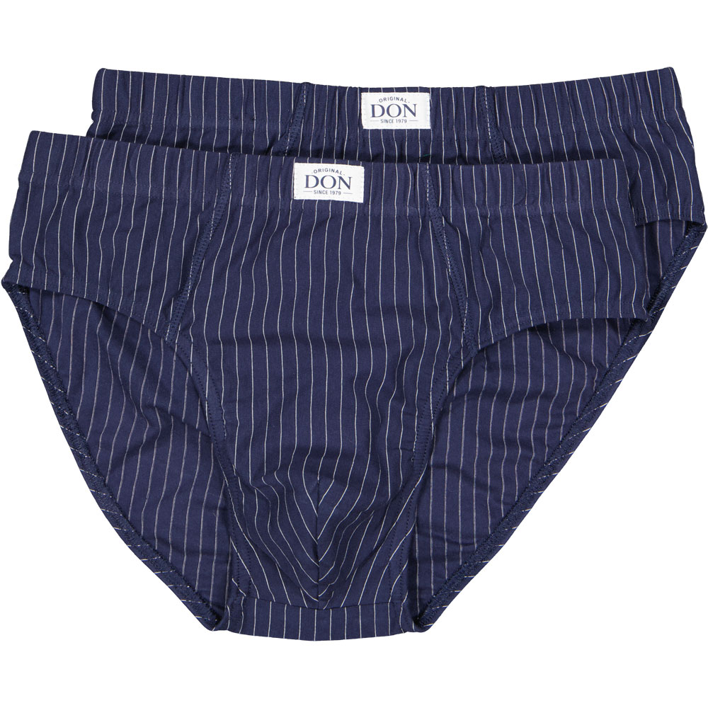 DON Heren slip Stretch  2-Pack Navy kopen? Goed en goedkoop
