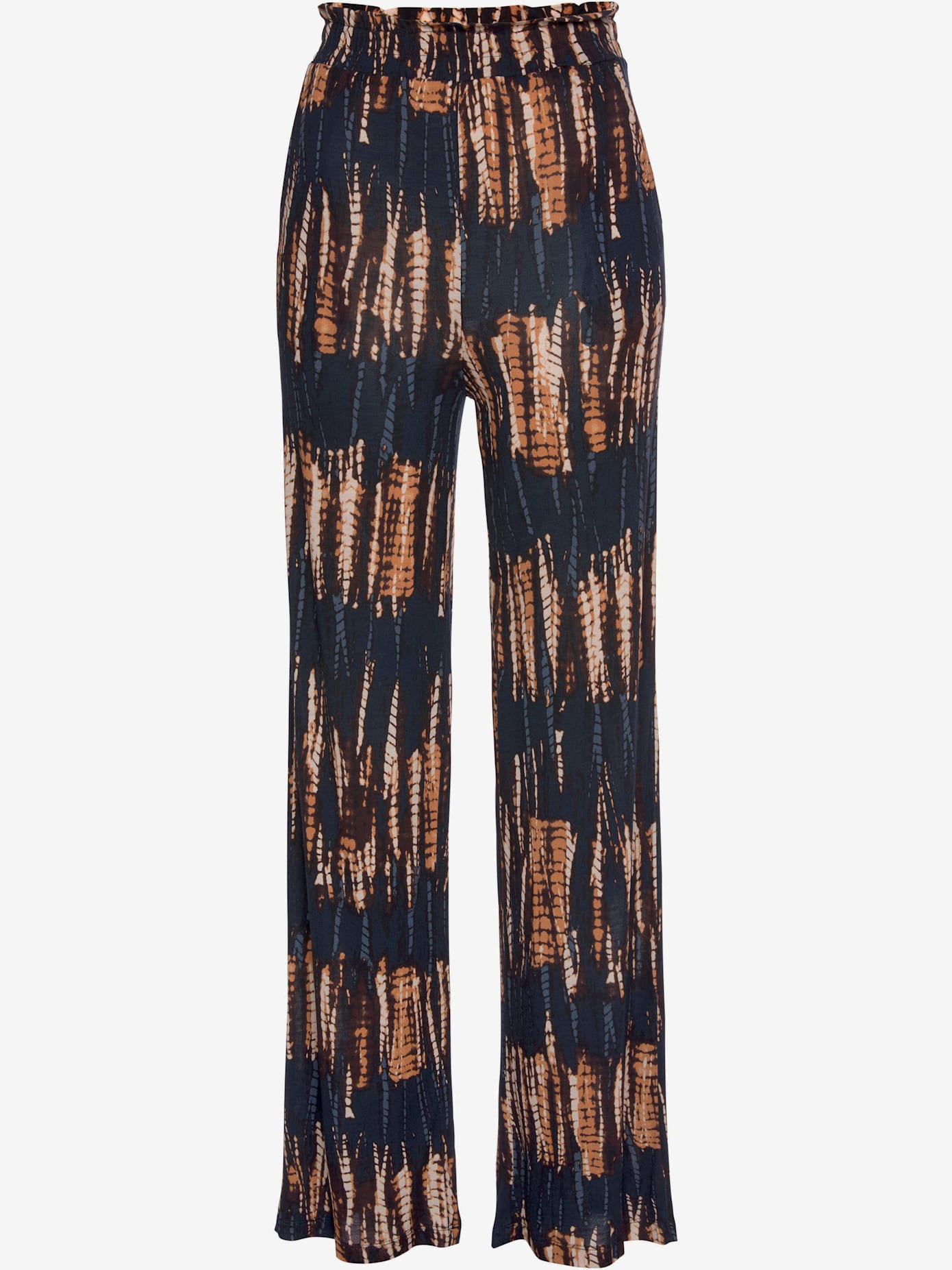Pantalon en jersey large ceinture élastique
