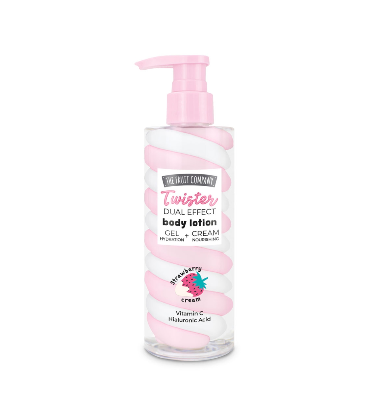 The Fruit Company - Loção Corporal Twister - Strawberry Cream