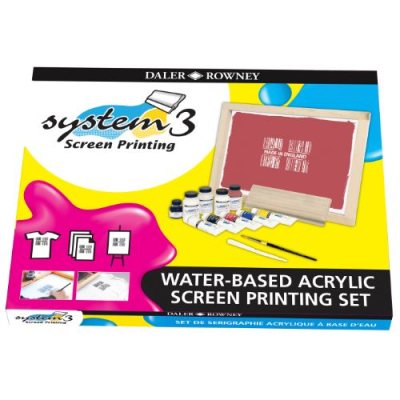 Daler Rowney System3 Screen Printing Water Based Set