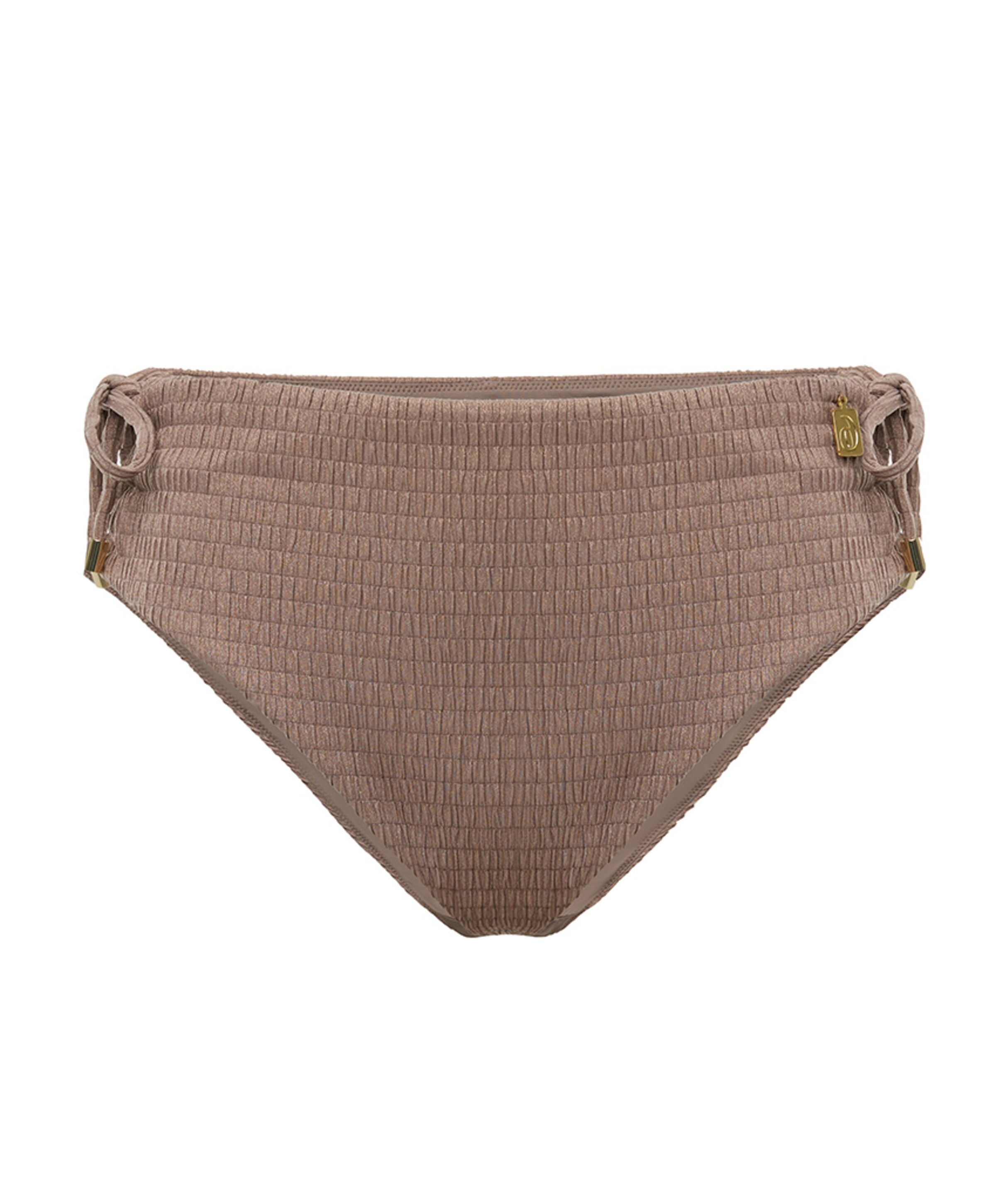 Annadiva Dames bikinibroekje bruin