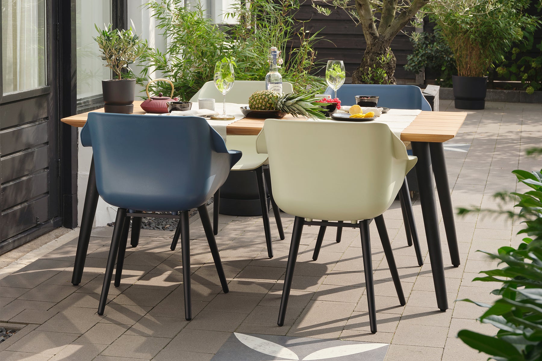 Hartman Sophie Element Tuinstoel - Steel Blue