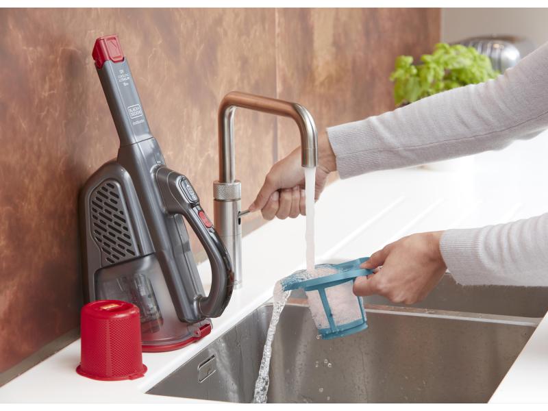 BLACK DECKER Akku-Handsauger Dustbuster Lithium Schwarz Akku-Handstaubsauger