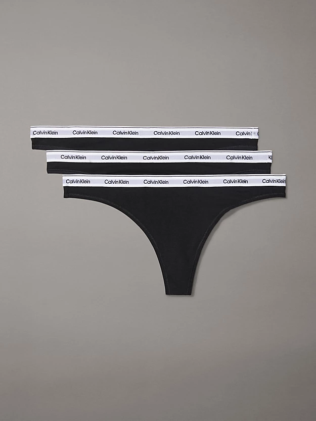 Conjunto de 3 tangas - Logotipo moderno