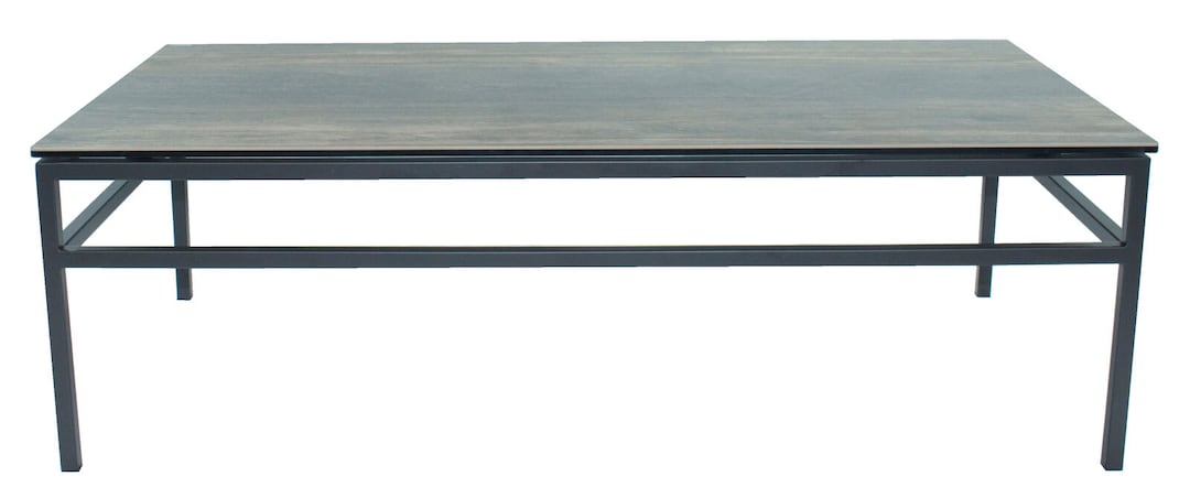 CASAVANTI Couchtisch 120 x 38 cm dunkelbraun/ schwarz