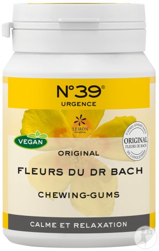 Fleurs de Bach Chewing-Gums Urgence 40 Pièces