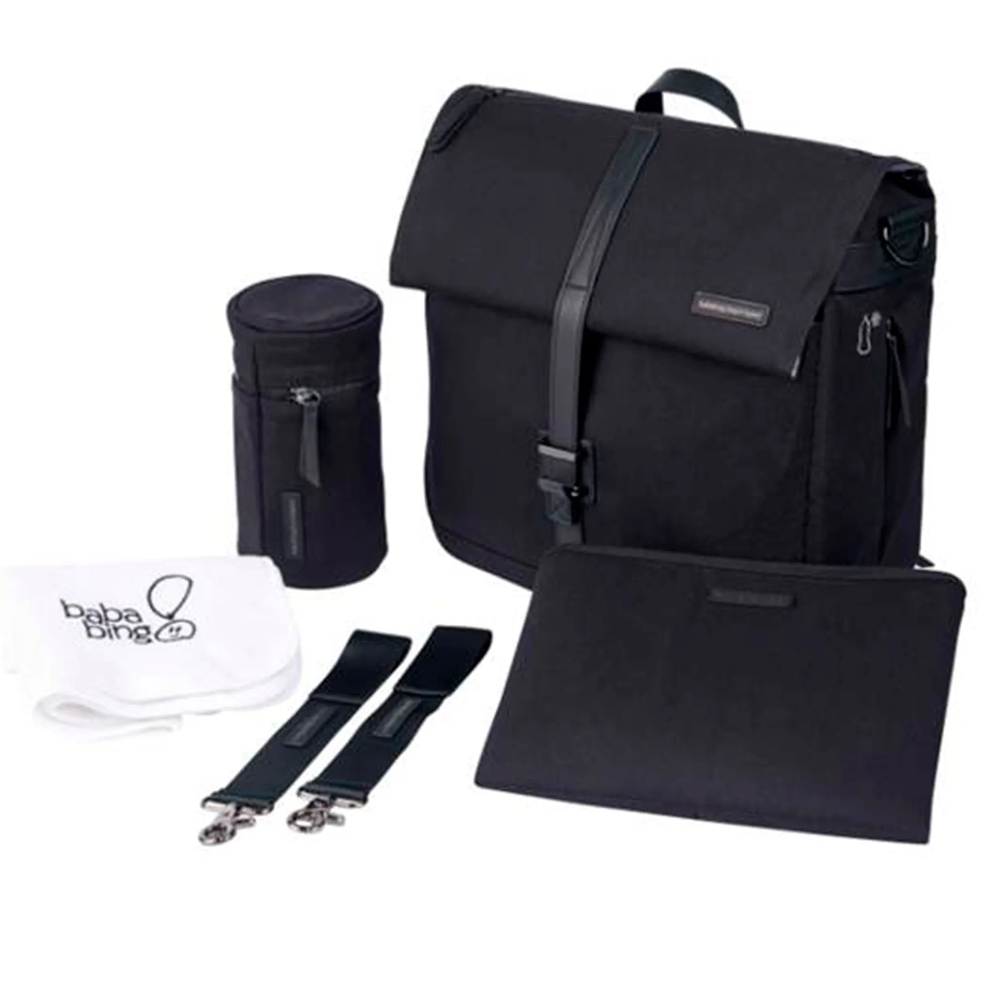 BabaBing Sac à Couches à Dos DayTripper Meta - Noir