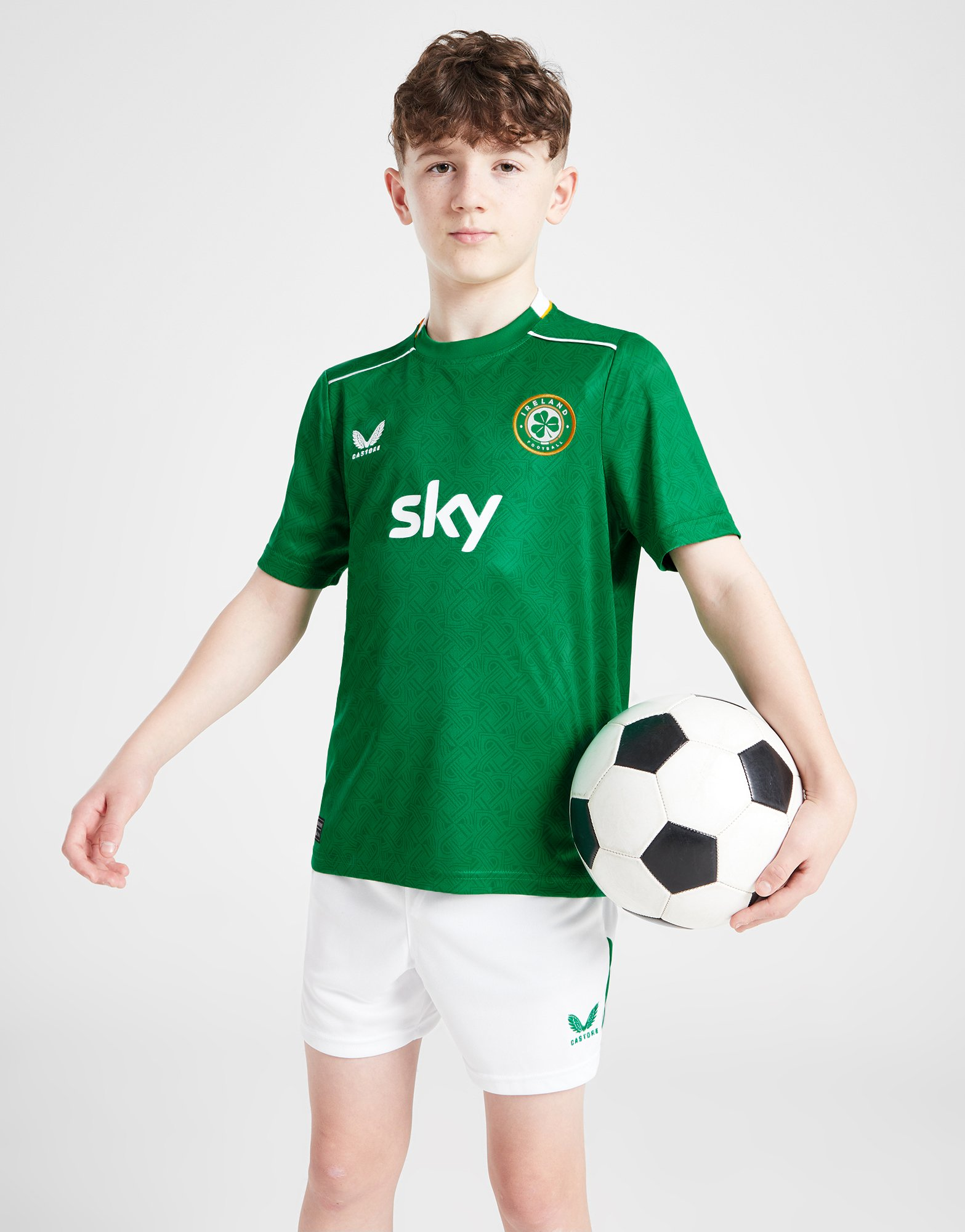 Castore Maillot Domicile République d'Irlande 2024 Junior