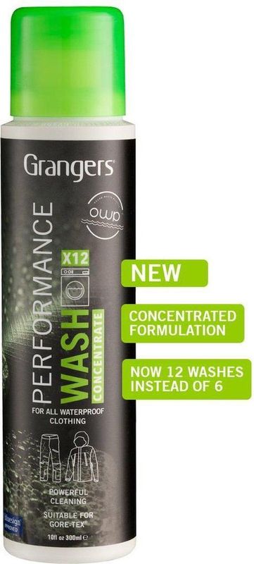 Grangers Performance Wash, geconcentreerde wasmiddel voor waterdichte en technische uitrusting