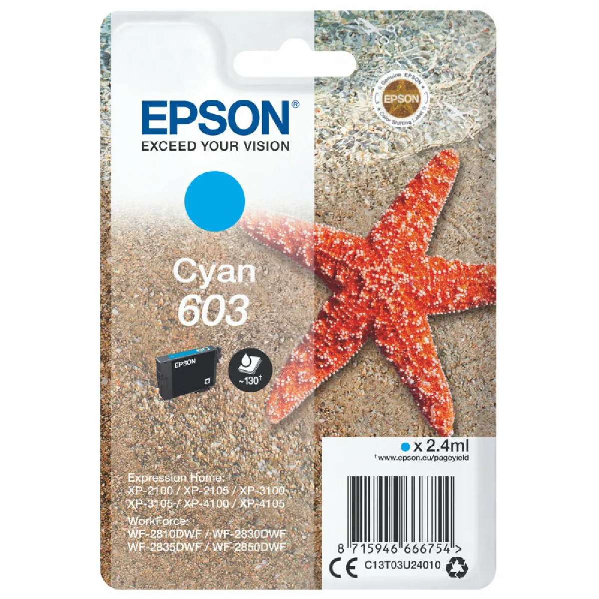 Epson ETOILE DE MER CYAN