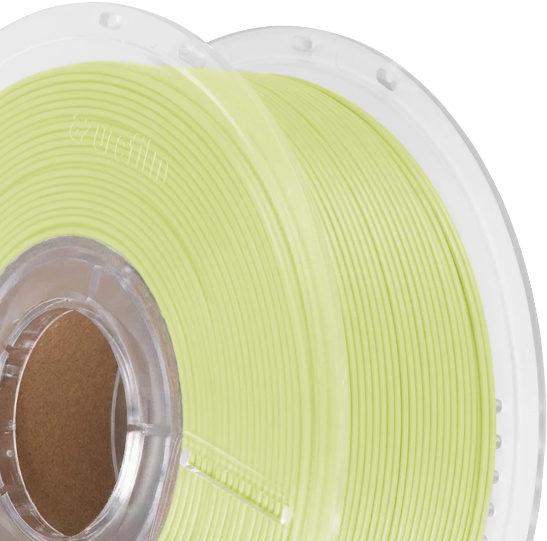 AzureFilm  PLA Lumos UV Light Yellow, 1,75 mm / 1000 g    Hochwertiges Material mit UV Glow