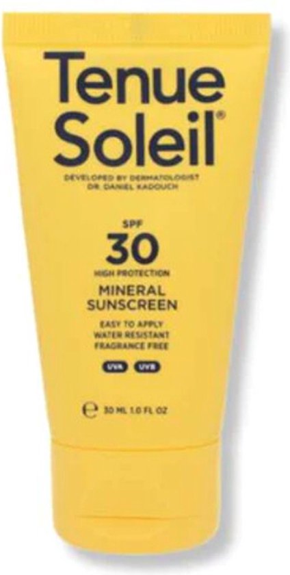Tenue Soleil Minerale Zonnecreme SPF 30 (30 ml)