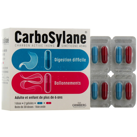 Carbosylane - Ballonnements, Digestion Difficile