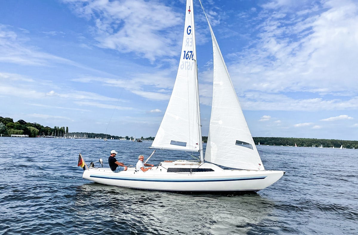 Segelboot fahren für 4 Berlin