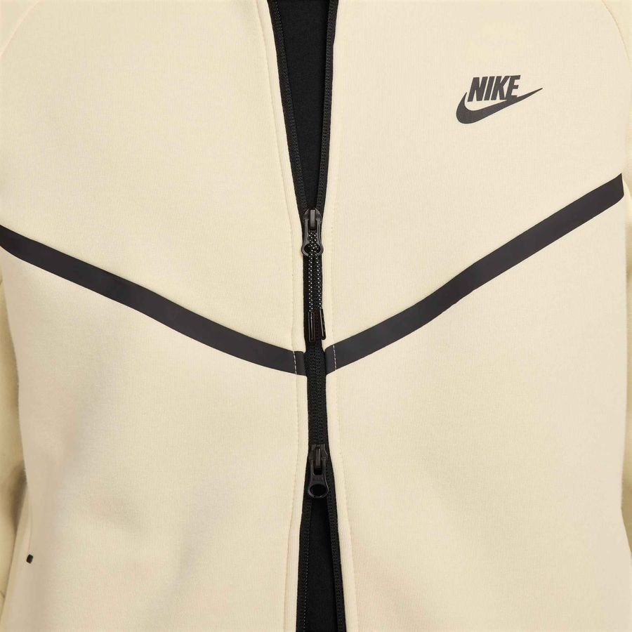 Nike Sweat à Capuche Tech Fleece 24 FZ Coupe-Vent - Kaki/Noir