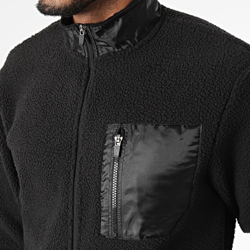 Veste Polaire Zippée Just Noir