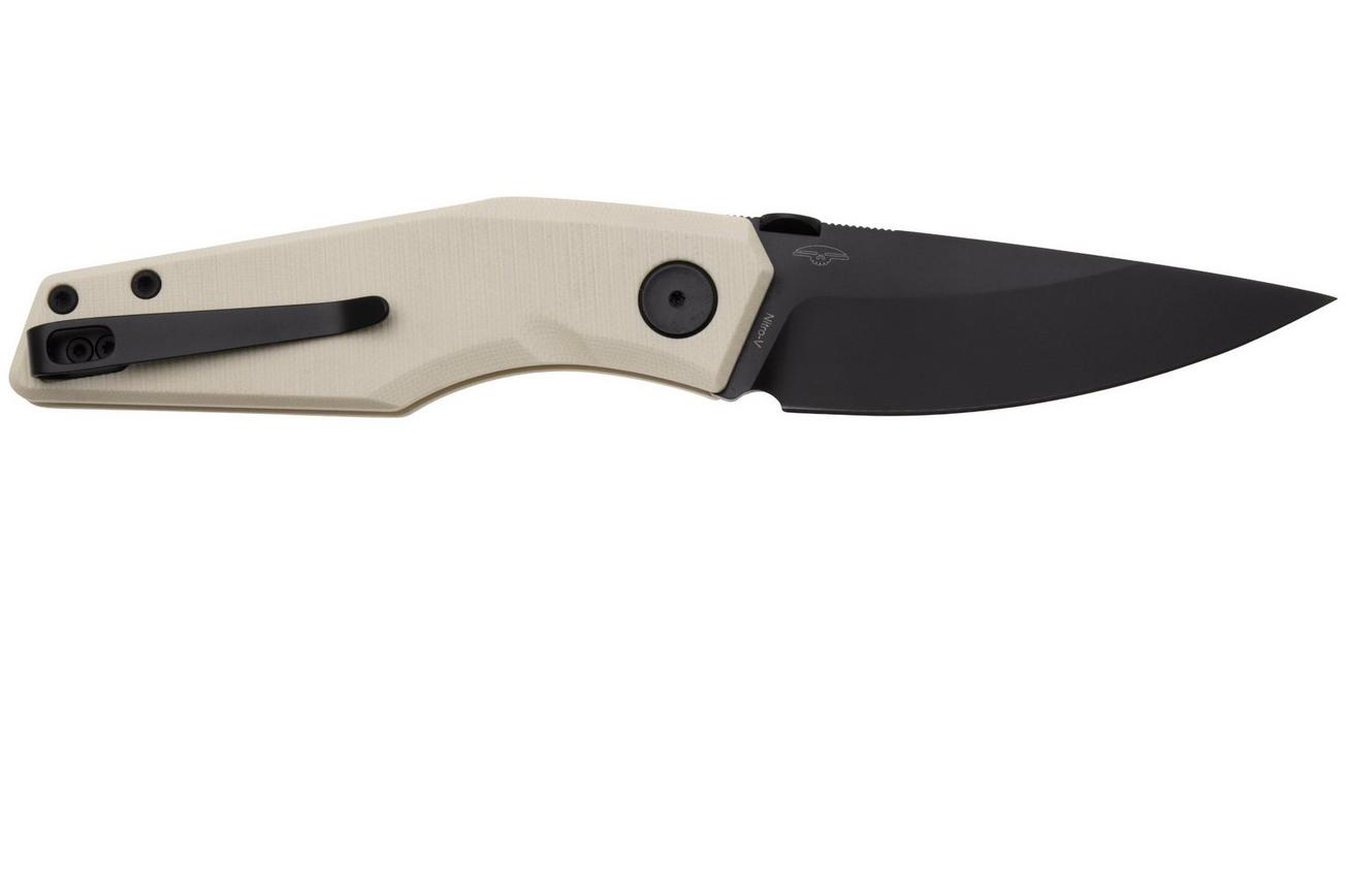 Real Steel Spectrum 7142IB, Black Nitro-V, Ivory G10 zakmes, Jakub Wieczorkiewicz design