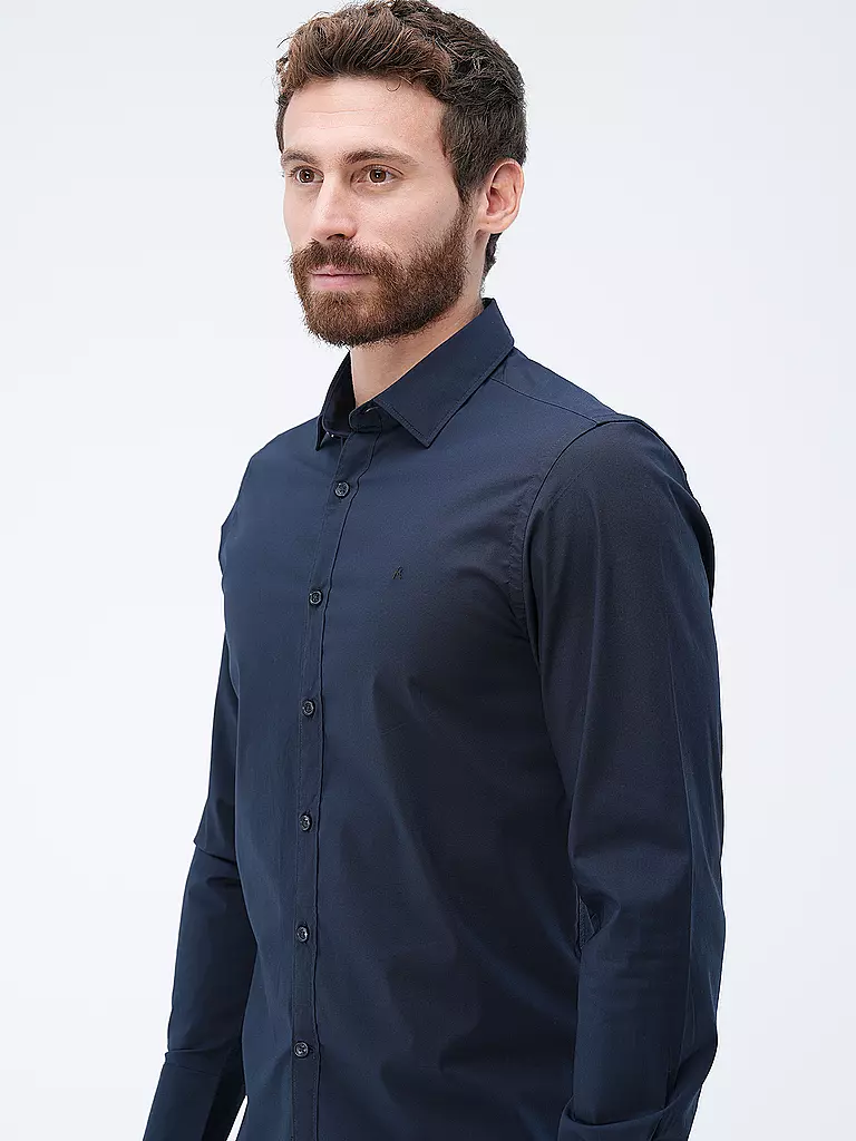 REPLAY Hemd Slim Fit blau