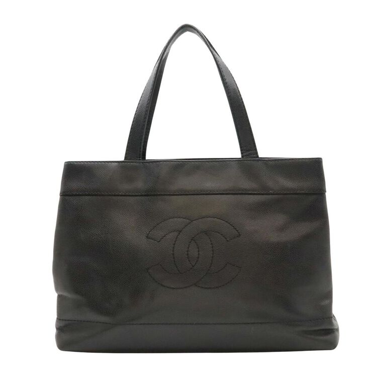 Chanel Vintage Chanel Sports Cc Logo Black