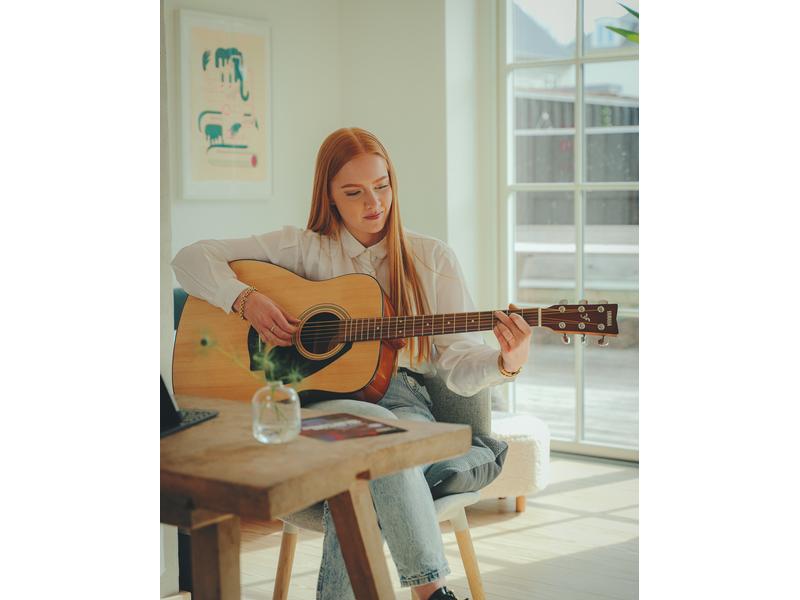 Yamaha Westerngitarre F310P – Natur Akustikgitarrenset