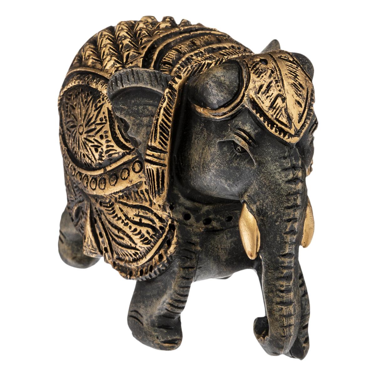 ELEPHANT RESINE CHANA H.11CM